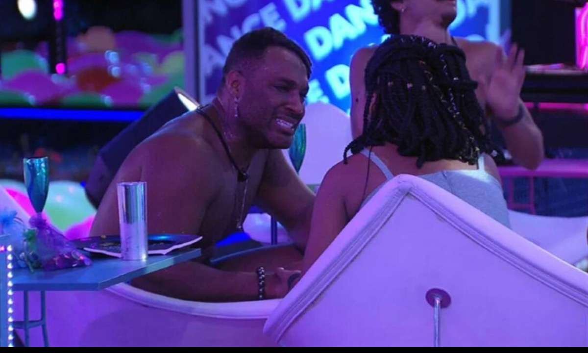 BBB23: Fred Nicácio fala de sexualidade e beija Gabriel Santana  - Reprodução/Gshow