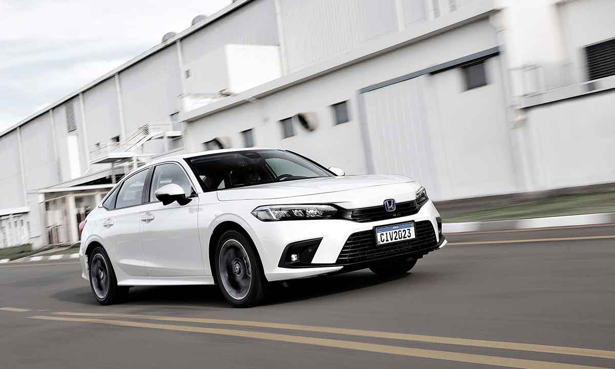 Civic Híbrido: sedã médio da Honda volta ao Brasil por R$ 245 mil - Honda/Divulgação