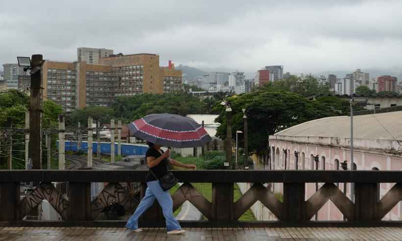Fim de semana promete tempo fechado e chuva em BH - Túlio Santos/EM/DA. Press
