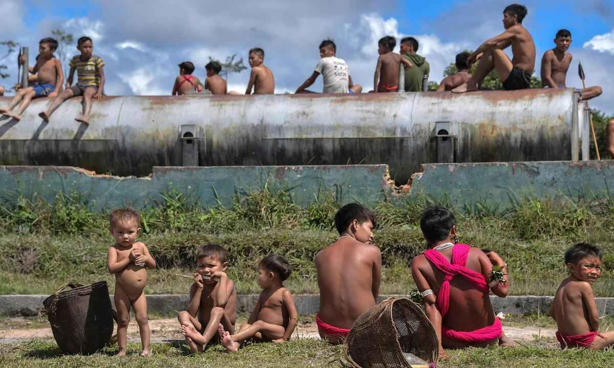 Yanomamis: inquérito policial vai apurar crime de genocídio, diz Dino - NELSON ALMEIDA/AFP - 01/07/2020 