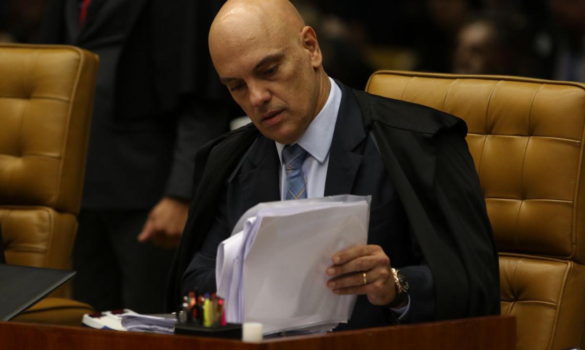 No Senado, Alexandre de Moraes é alvo de 2 pedidos de impeachment em 2023 - Fábio Rodrigues Pozzebom/Agência Brasil
