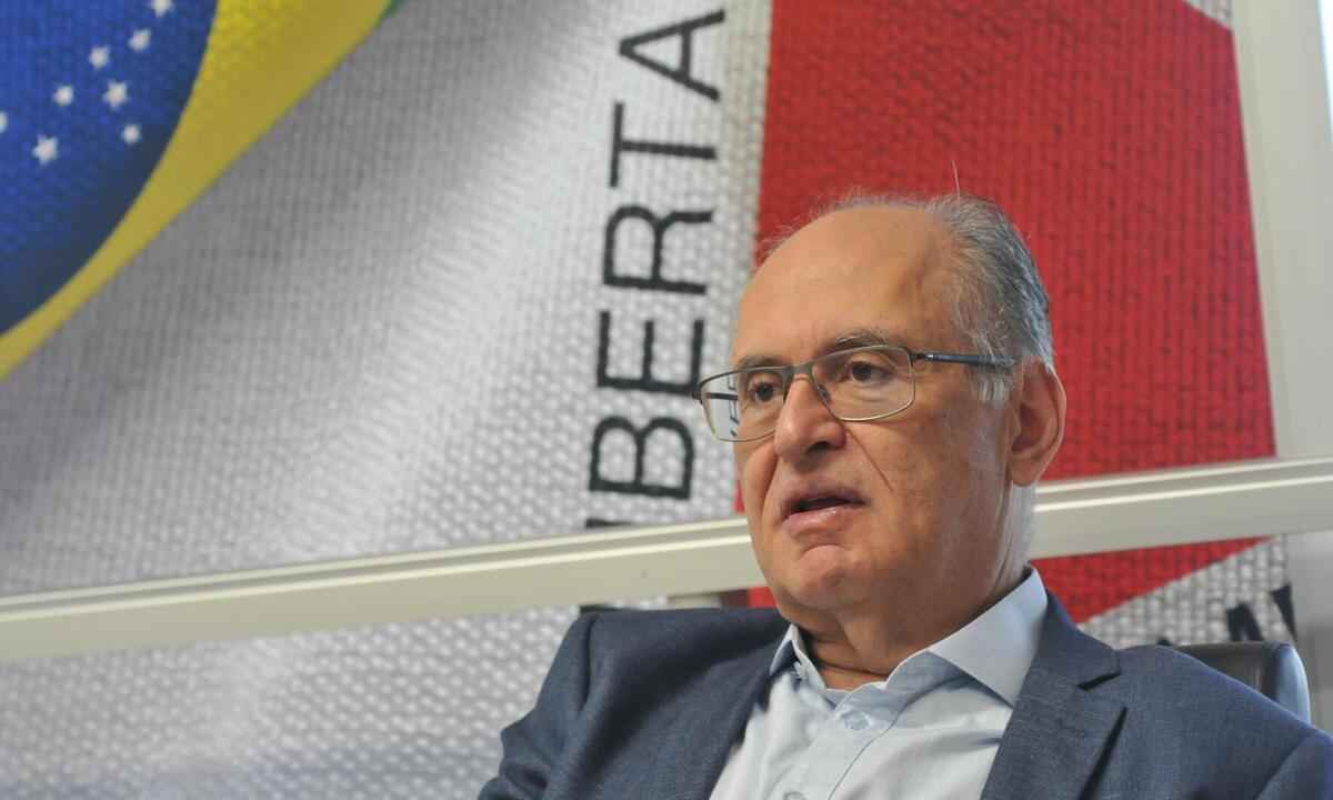 Roberto Andrade e PSD discutem chapa conjunta para a presidência da ALMG - Leandro Couri/EM/D.A Press