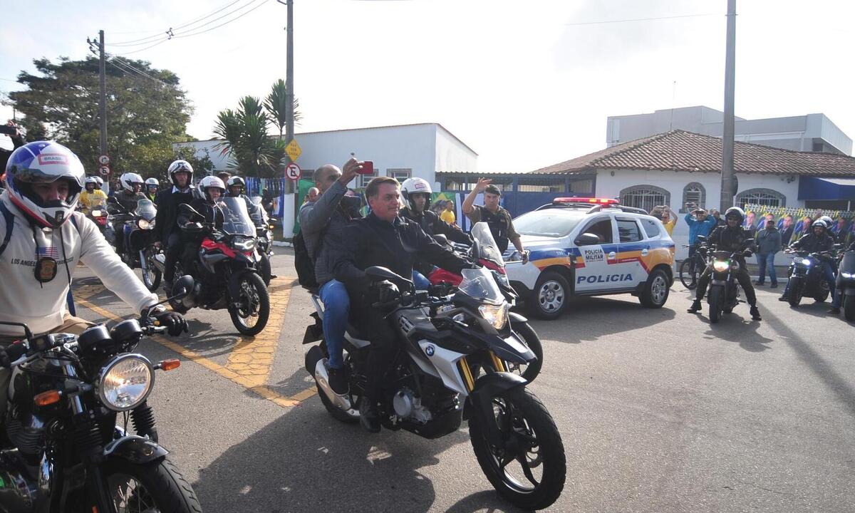 Petistas acionam TCU e pedem que Bolsonaro reponha gastos com motociatas - Alexandre Guzanshe/EM/D.A Press - 15/7/22