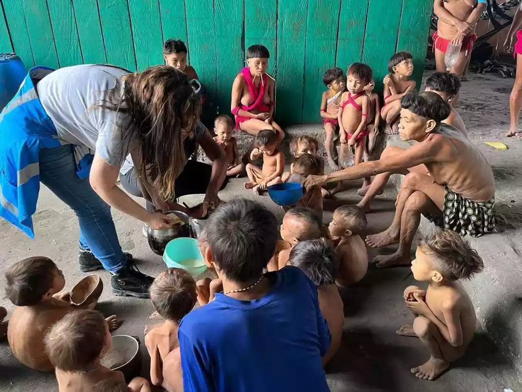 Garimpo em terra yanomami não se intimida, e 40 voos são feitos por dia - Ministério da Saúde/Divulgação 