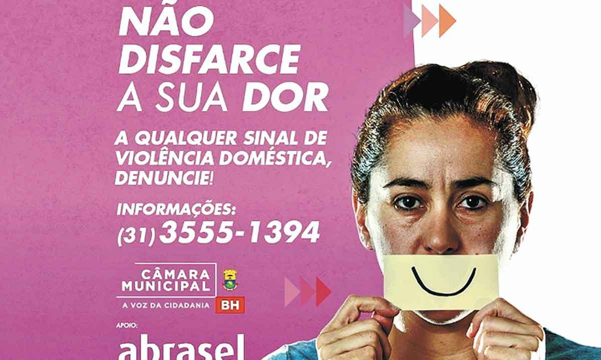 Campanha da Câmara Municipal de BH  ganha destaque no Jornal Nacional - Divulgação 