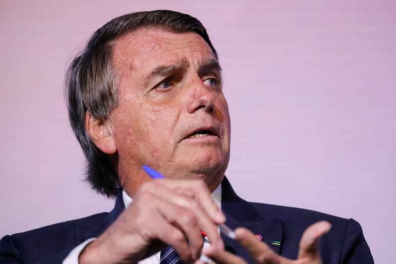Bolsonaro sobre cartão corporativo: 'Nunca paguei nem um picolé' - PR/REPRODUÇÃO