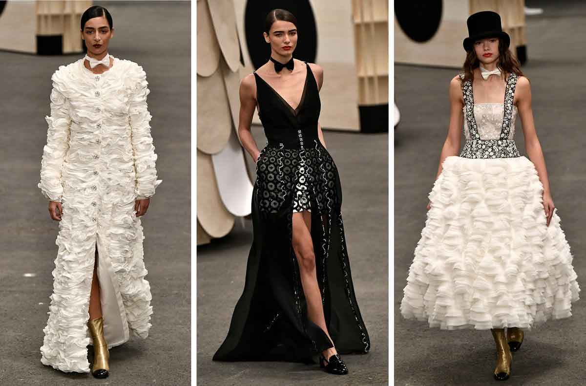 Paris Fashion Week exibe alta-costura de encher os olhos - Stephane de Sakutin/AFP