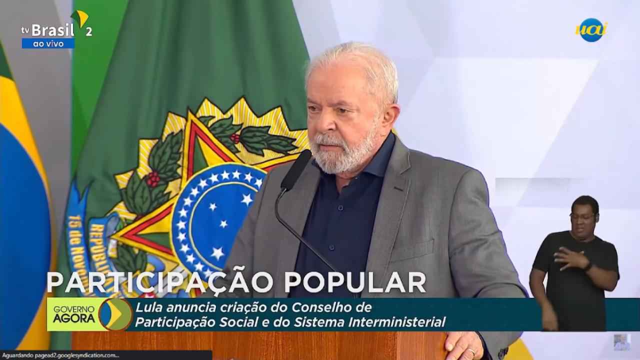 Lula cita a mãe como exemplo no combate à violência doméstica; veja vídeo - Reprodução/TV Brasil