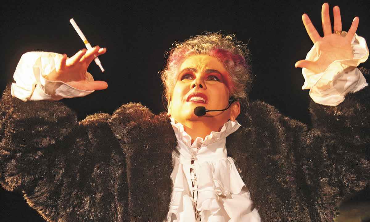 "Macbeth 22" mistura Shakespeare e Jair Bolsonaro em solo teatral - Guto Muniz/Divulgação