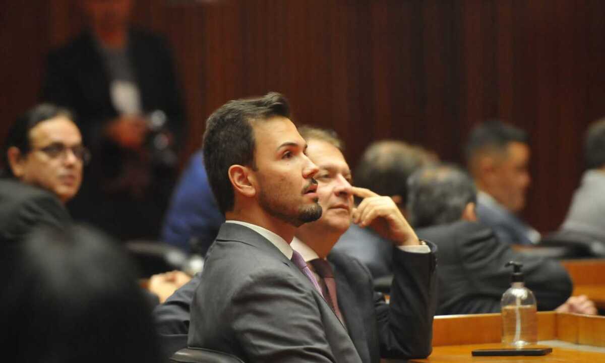 Novo presidente, Tadeuzinho fala em tornar ALMG a 'casa do diálogo' - Alexandre Guzanshe/EM/D.A Press - 1°/2/23