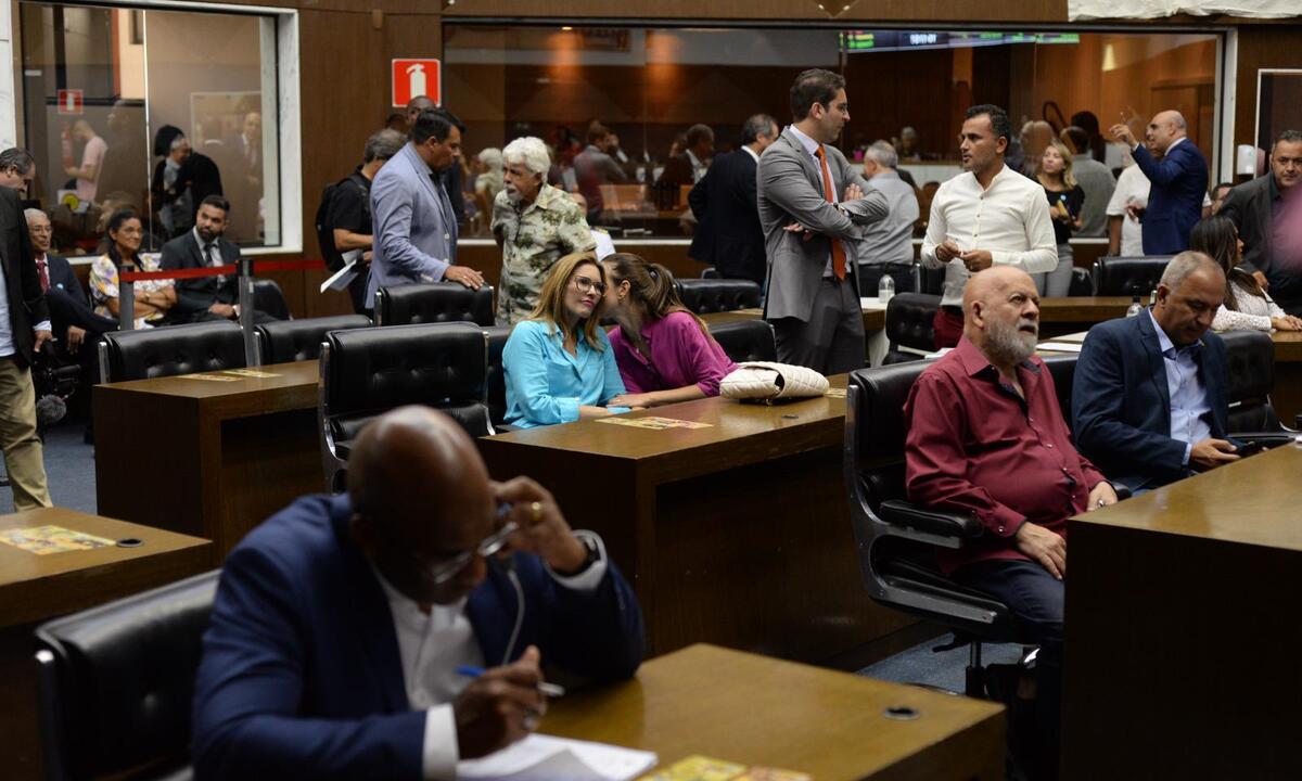 Câmara Municipal de BH define composição de comissões temáticas - Túlio Santos/EM/D.A. Press