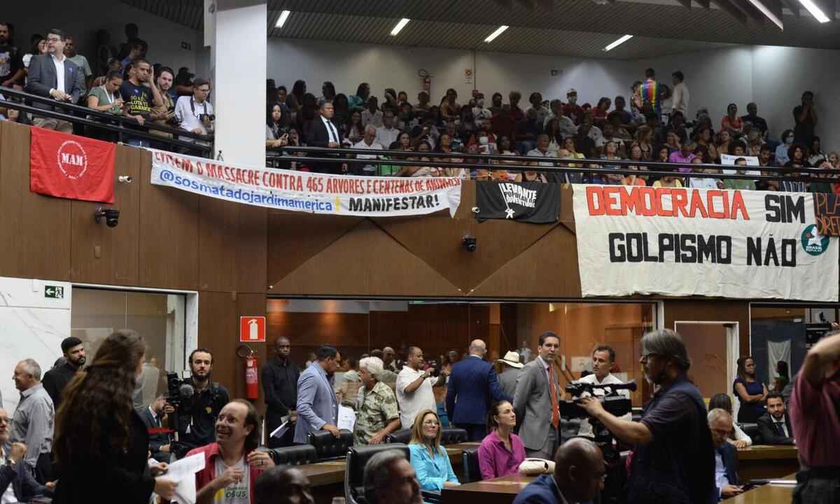 Câmara de BH tem novos vereadores e discussão ideológica em retorno - Túlio Santos/EM/ D.A. Press