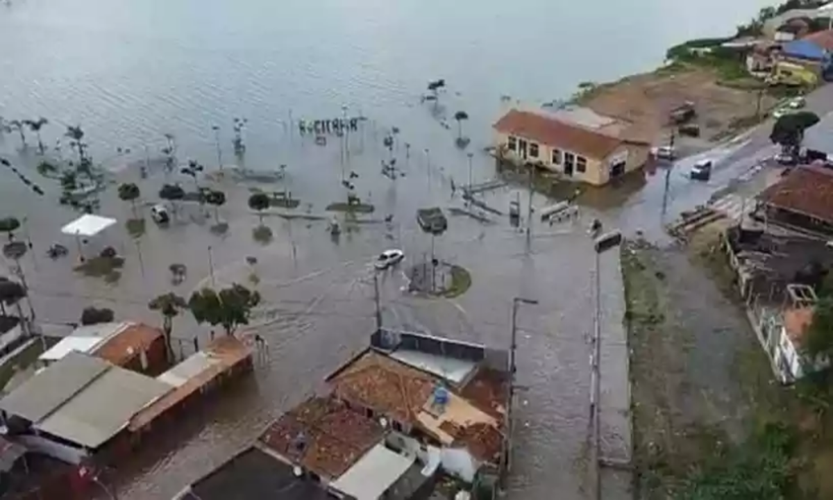Justiça exige que Furnas ampare atingidos por transbordamento de rio - Foto: Reprodução/Redes Sociais