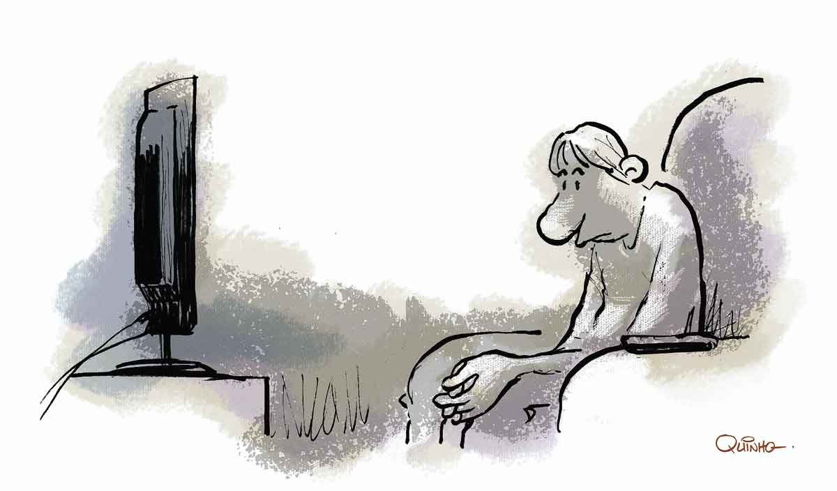 Que o cérebro eletrônico e a "tele-visão" não nos comandem para sempre
