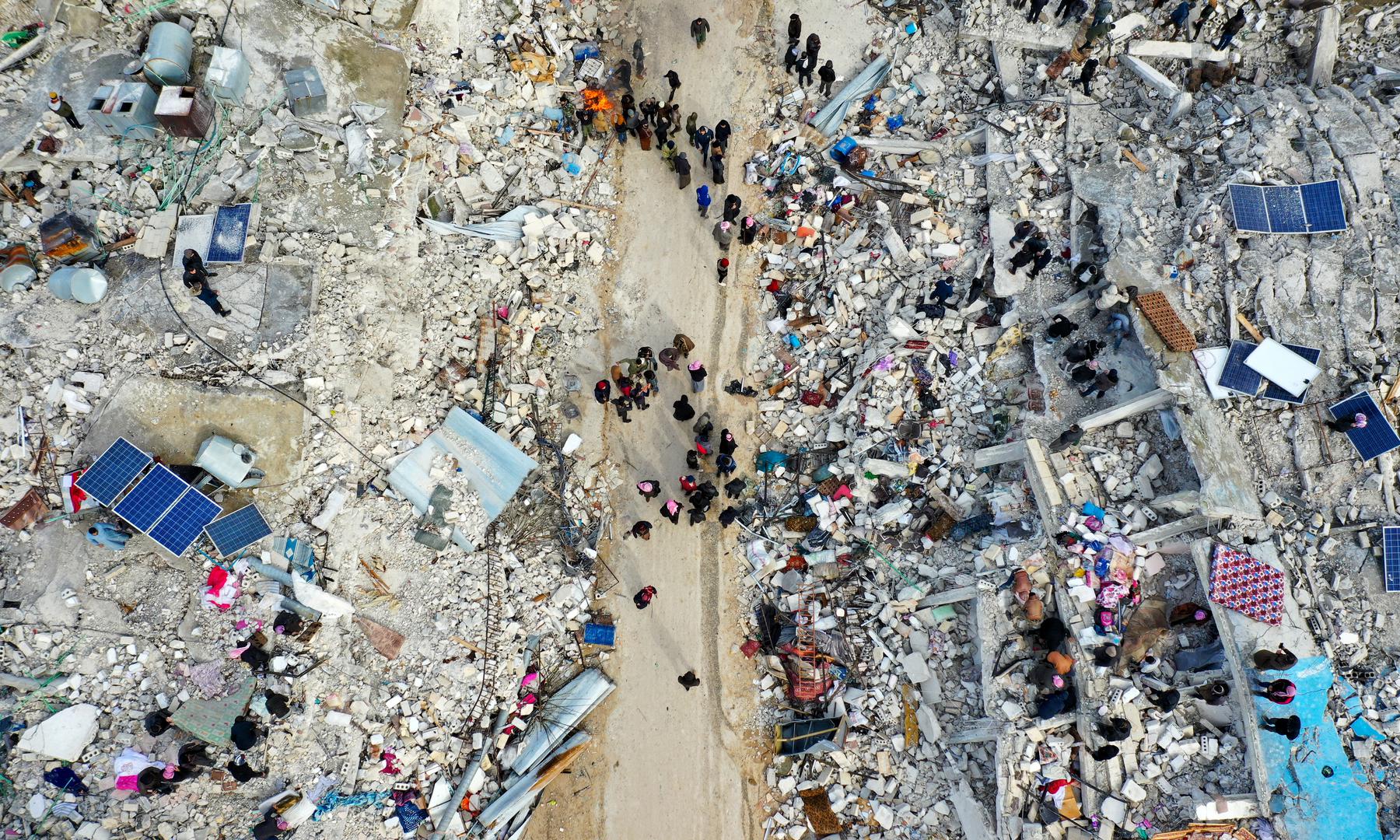 Terremoto deixa mais de 4.300 mortos na Turquia e na Síria - Omar HAJ KADOUR / AFP

