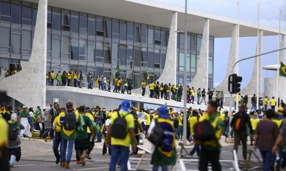 Lula posta vídeo para relembrar um mês dos atos terroristas de 8 de janeiro - Marcelo Camargo/Agência Brasil