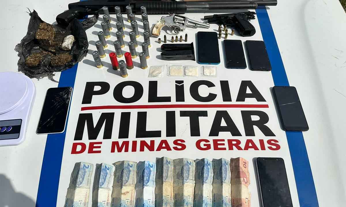 Dois bandidos morrem em troca de tiros com a PM no Sul de Minas - Divulgação/PMMG