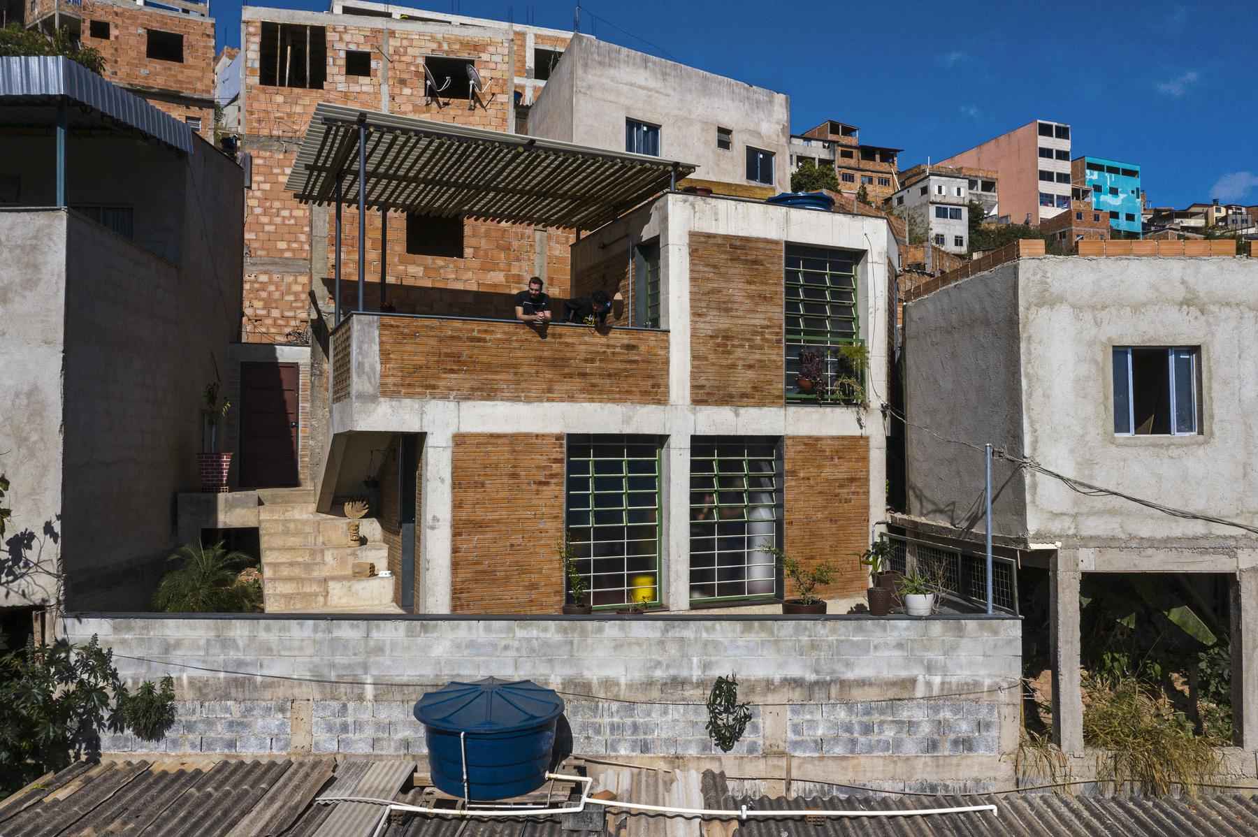 Favorita para prêmio 'Casa do Ano 2023' fica no Aglomerado da Serra, em BH - Leonardo Finotti/Divulgação