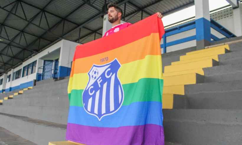 Moisés Spilere é o 1° presidente gay de um clube de futebol brasileiro - Fabrício Júnior/Caravaggio F.C./Divulgação