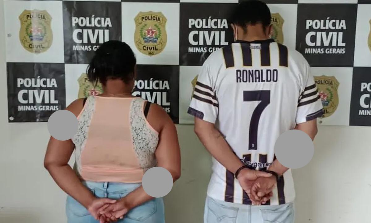 Casal é detido sob suspeita de roubo de R$ 1 milhão em defensivos agrícolas - PCMG/Divulgação