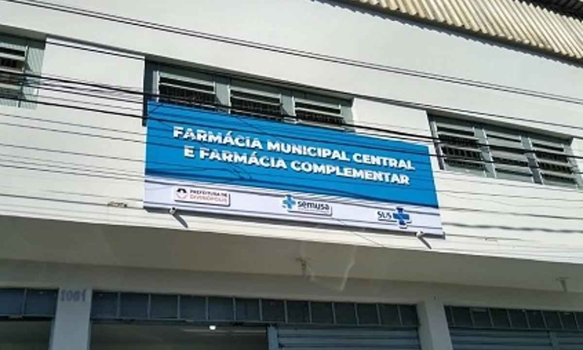 Falta de remédios na farmacinha de Divinópolis é denunciada ao MPMG - Divulgação/Prefeitura de Divinópolis