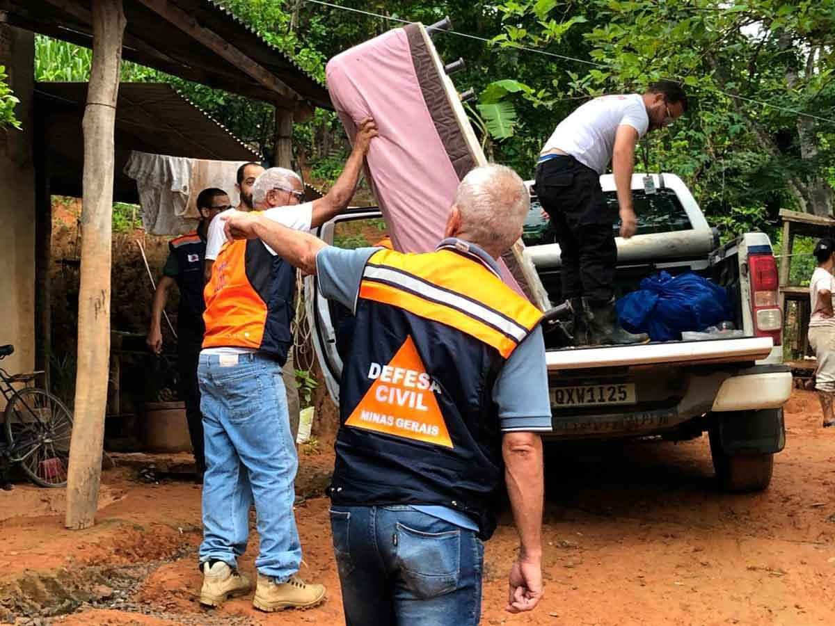 E se fosse em Minas? Como o estado se prepara para extremos climáticos - Defesa Civil/Divulgação - 6/1/23

