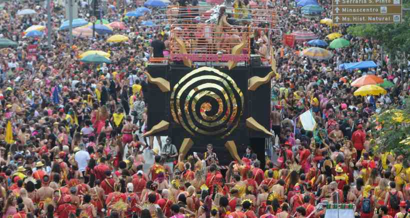 Carnaval ainda não terminou em BH; veja programação deste fim de semana - Leandro Couri /EM/D.A Press