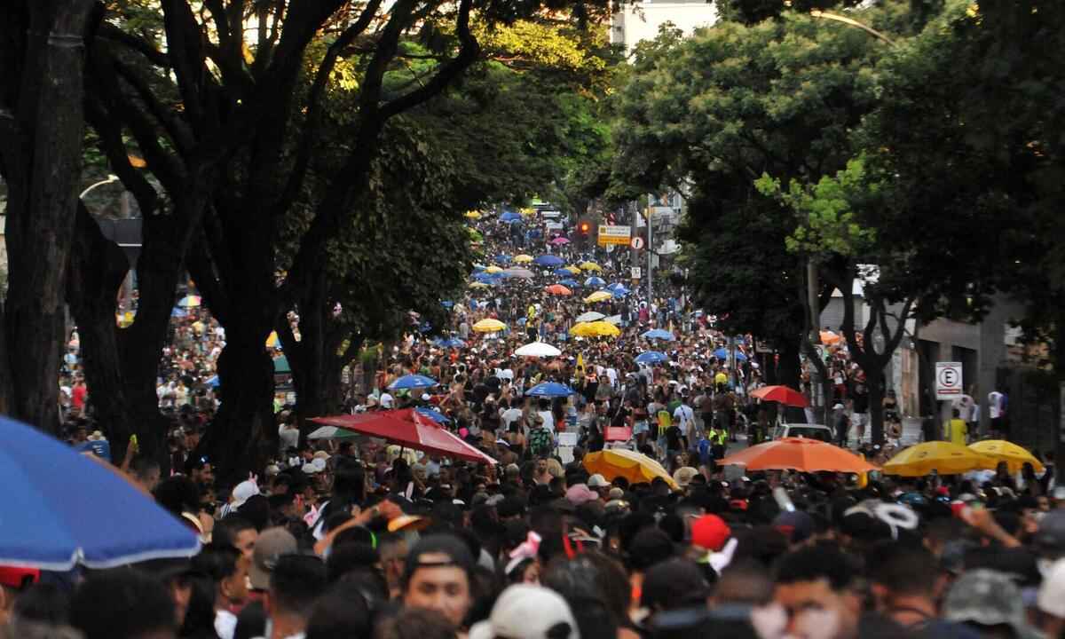 Carnaval de BH atraiu 226 mil turistas - Tulio Santos /EM/D.A Press