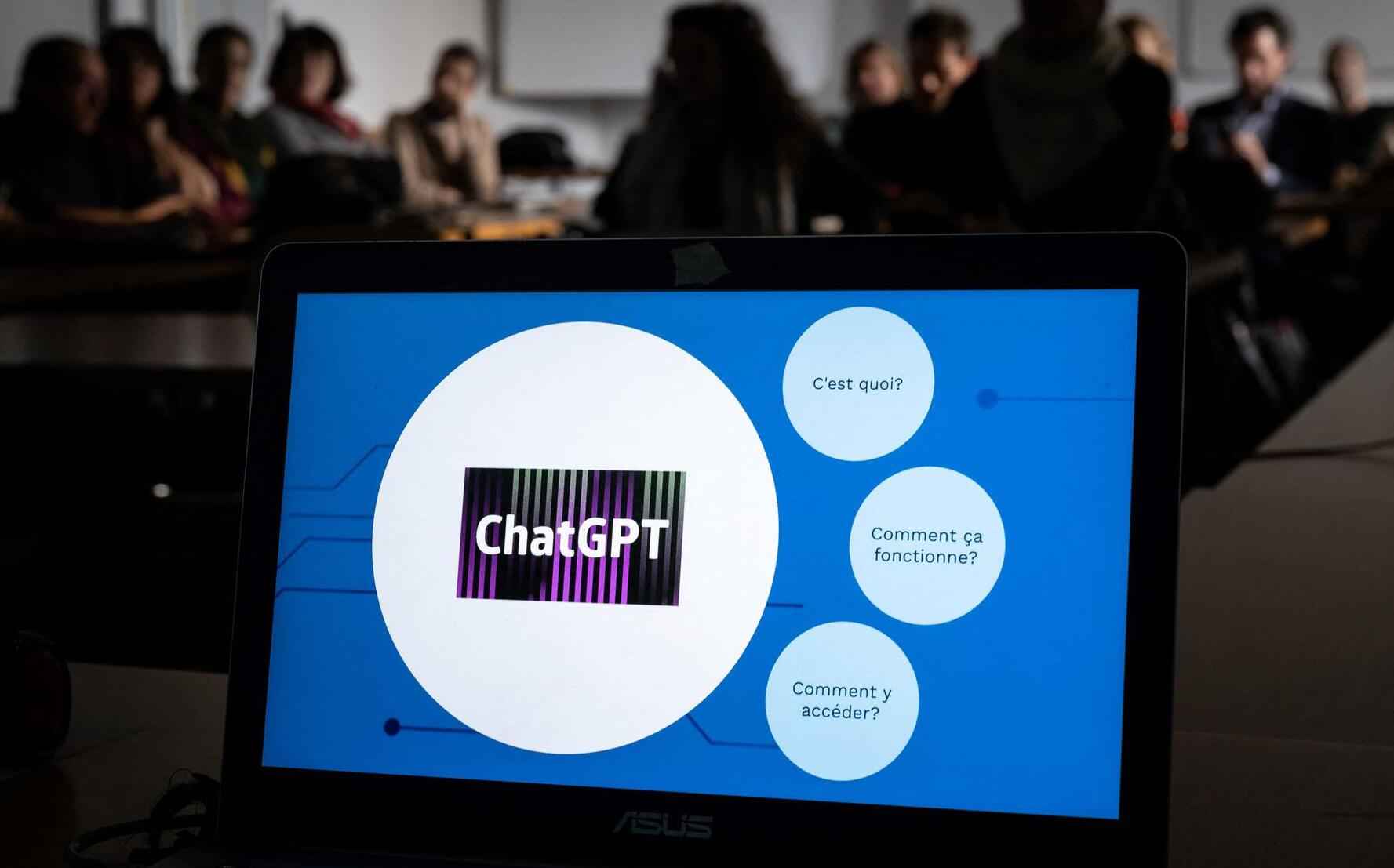 O ChatGPT chega para acabar de vez com a criatividade - Fabrice COFFRINI / AFP