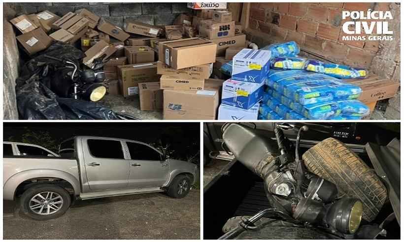 Polícia Civil recupera carga de medicamentos roubada em menos de seis horas - PCMG