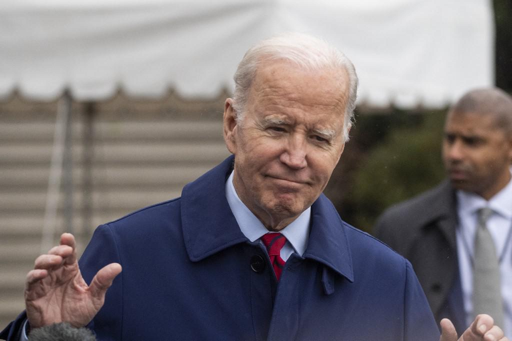 Biden retira pequeno câncer de pele  - ROBERTO SCHMIDT / AFP