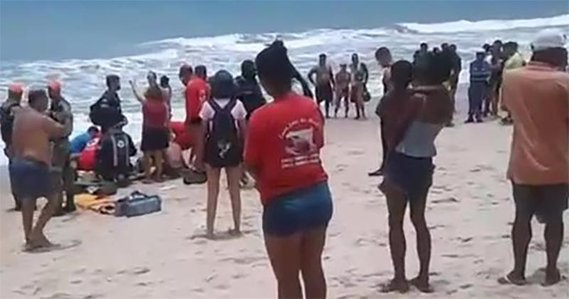 Tubarão ataca adolescente em praia da Grande Recife