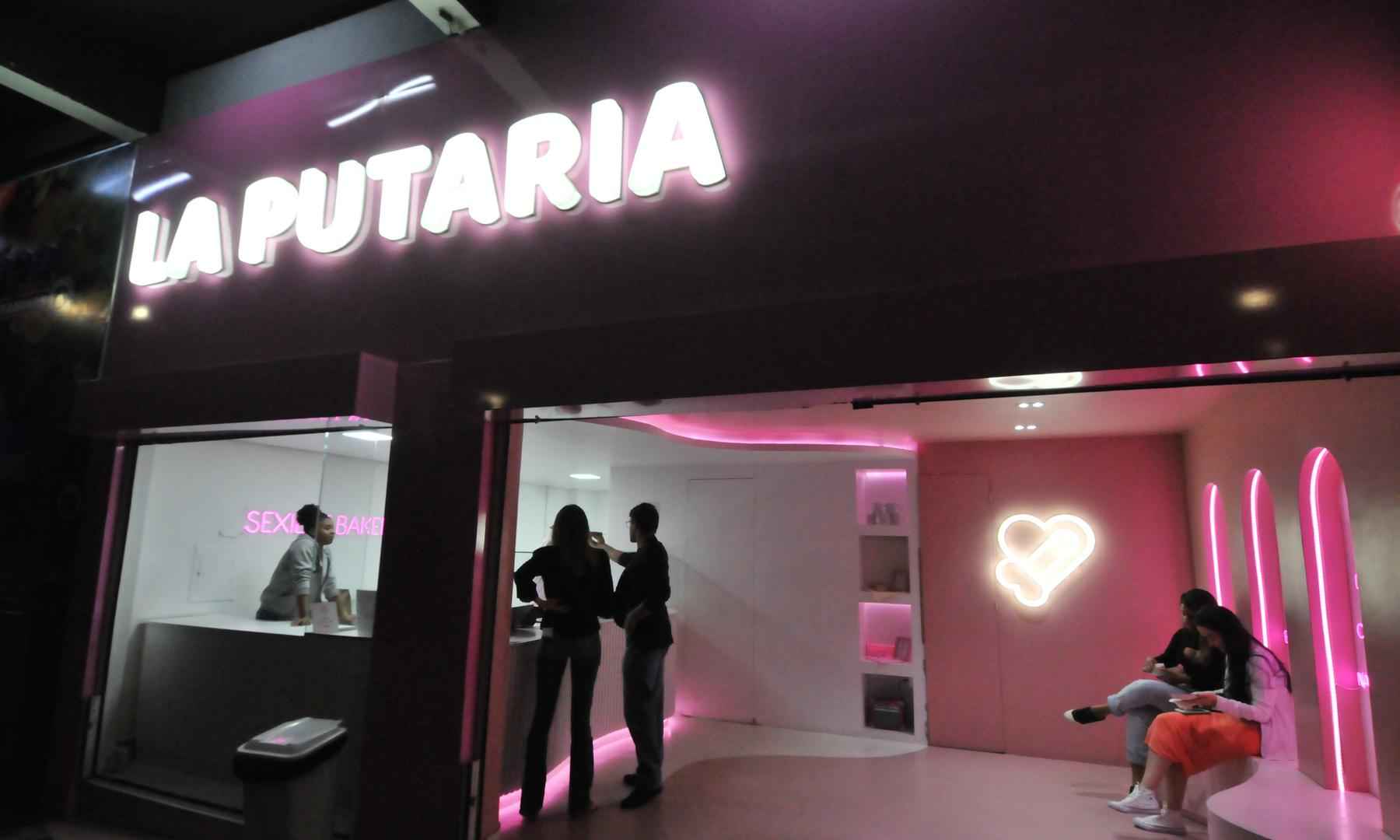La Putaria, doceria de crepes eróticos, ganha loja chamada La Censura - Marcos Vieira/EM/D.A Press