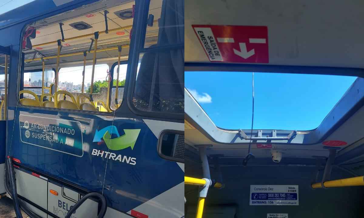 Carnaval de BH tem 98 ônibus vandalizados, segundo empresas - Divulgação/Setra-BH