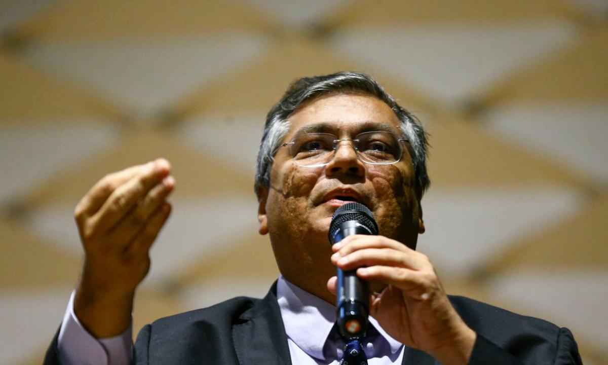 Flávio Dino no STJ: 'Se houve 8 de janeiro, houve o 8 de março' - Marcelo Camargo/Agência Brasil