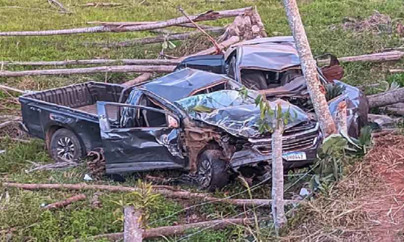 Motorista morre em acidente entre dois carros na MG-111 - PMRv