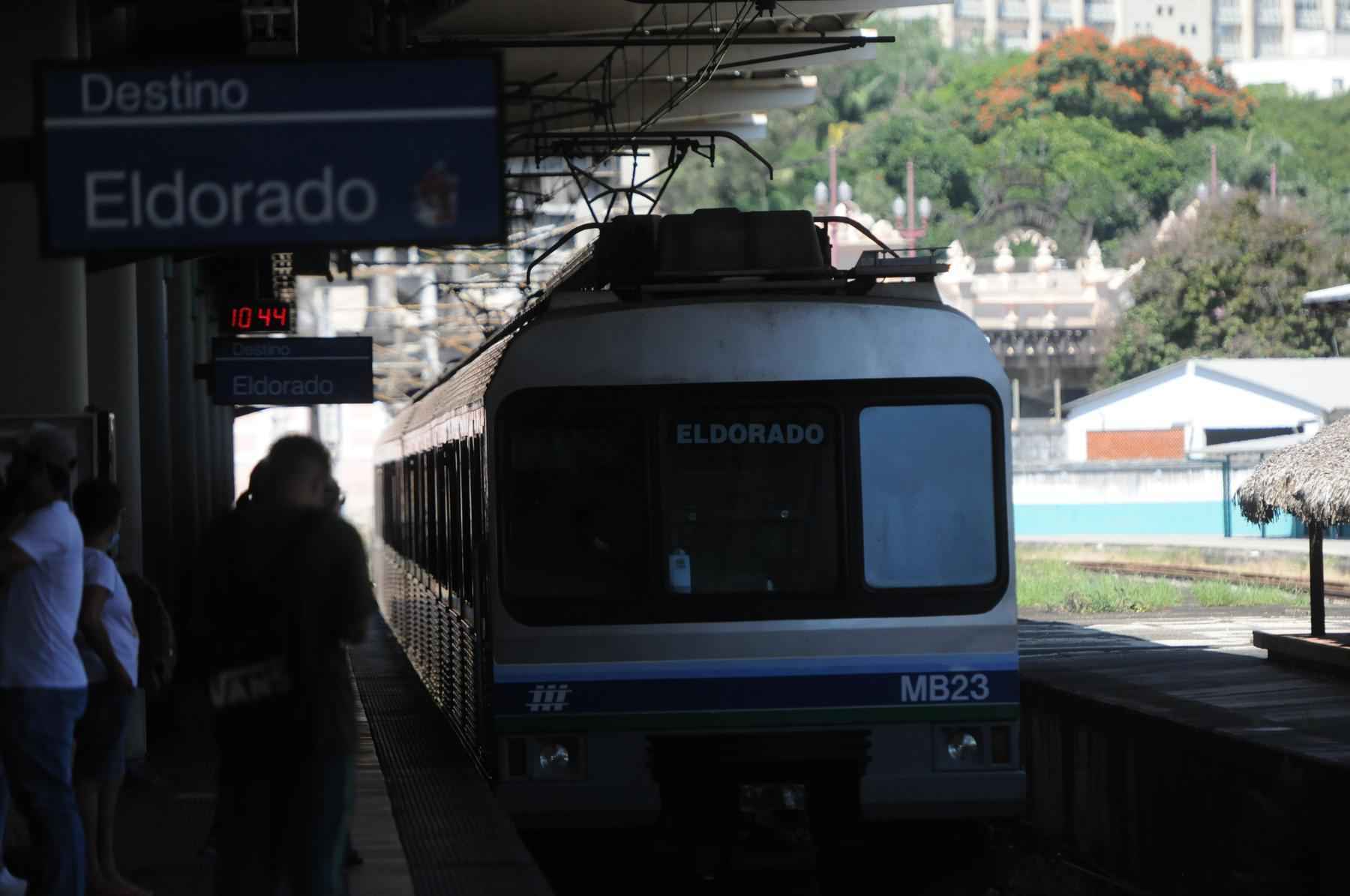 Metrô de BH pode voltar a funcionar na próxima semana - Leandro Couri/EM/D.A Press