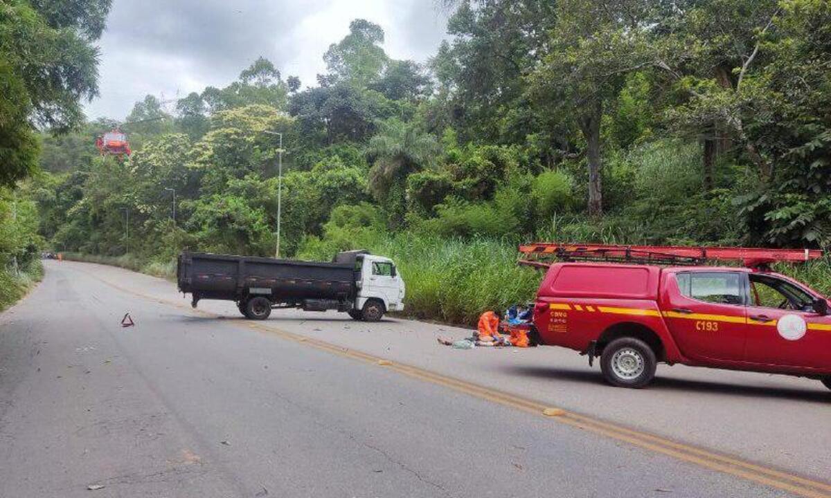 Vítima de atropelamento é resgatada em estado grave em Sabará - CBMMG