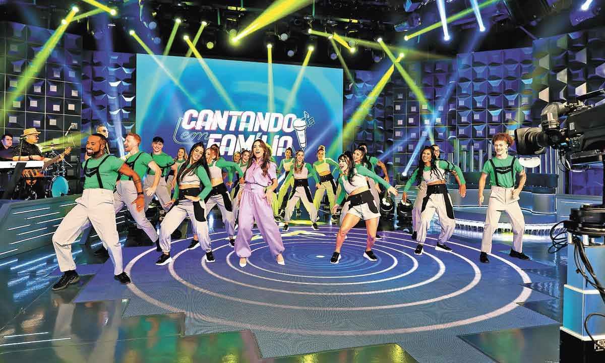 "Cantando em família" é a nova atração do "Programa Silvio Santos" - Gabriel Cardoso/SBT