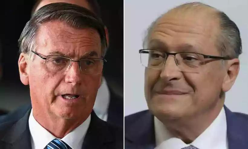Alckmin diz que Bolsonaro pediu a ele para 'livrar o Brasil do comunismo' - EVARISTO SA/AFP e Correio Braziliense