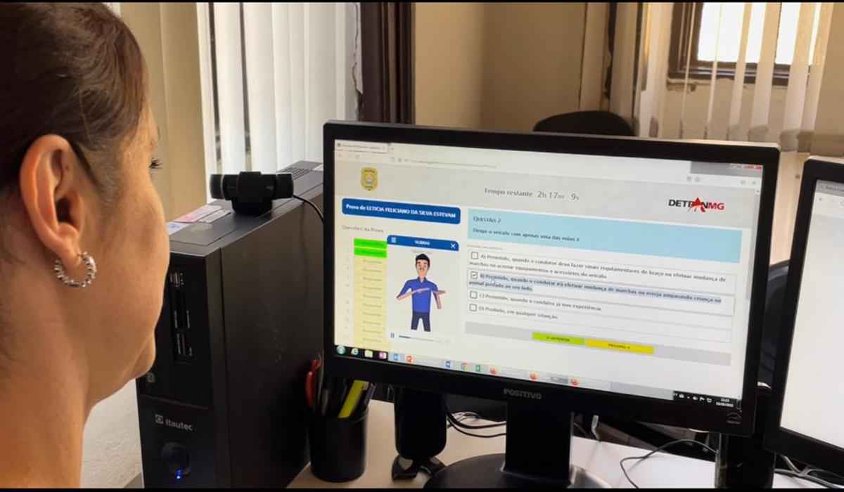 CNH: Prova de legislação em libras passa a ser oferecida em Juiz de Fora - PCMG