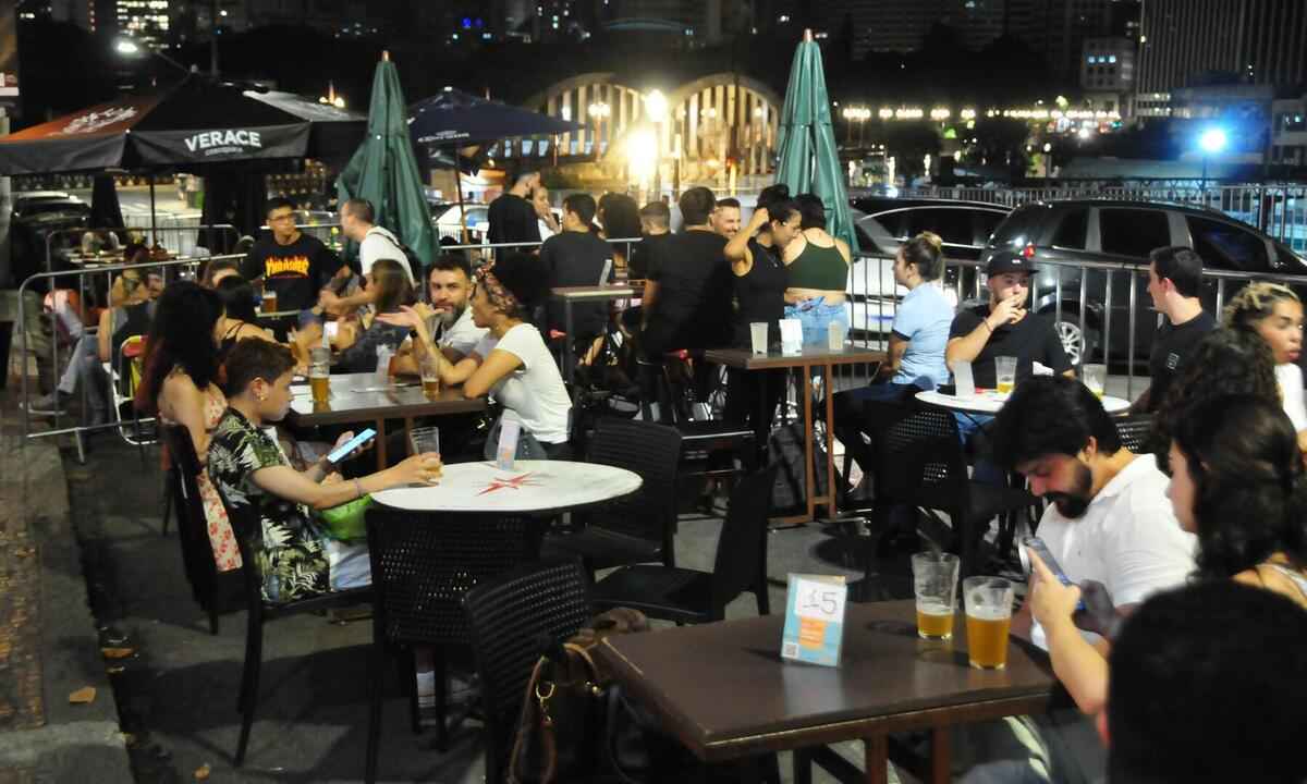 Pesquisa Abrasel: 20% dos bares e restaurantes tiveram prejuízo em janeiro - Marcos Vieira/EM/D.A Press