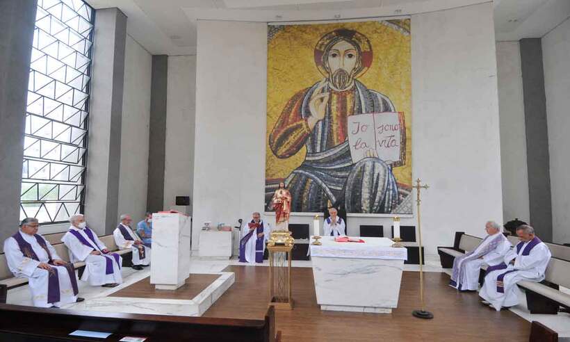 Seminário Arquidiocesano Coração Eucarístico de Jesus celebra centenário - Fotos/Leandro Couri/EM/D.A Press