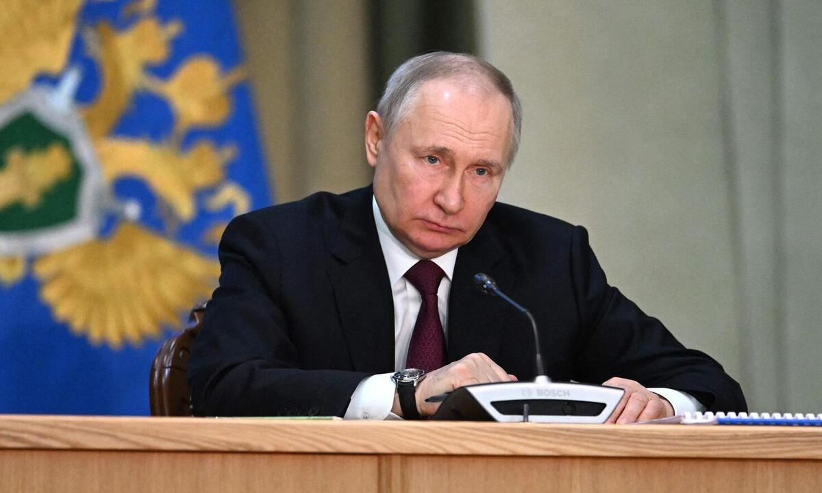 Tribunal Penal Internacional emite ordem de prisão contra Putin - Pavel BEDNYAKOV / SPUTNIK / AFP