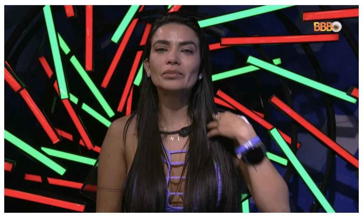 Dania Mendez desabafa ao vivo no México sobre assédio no BBB23 - TV Globo/Reprodução