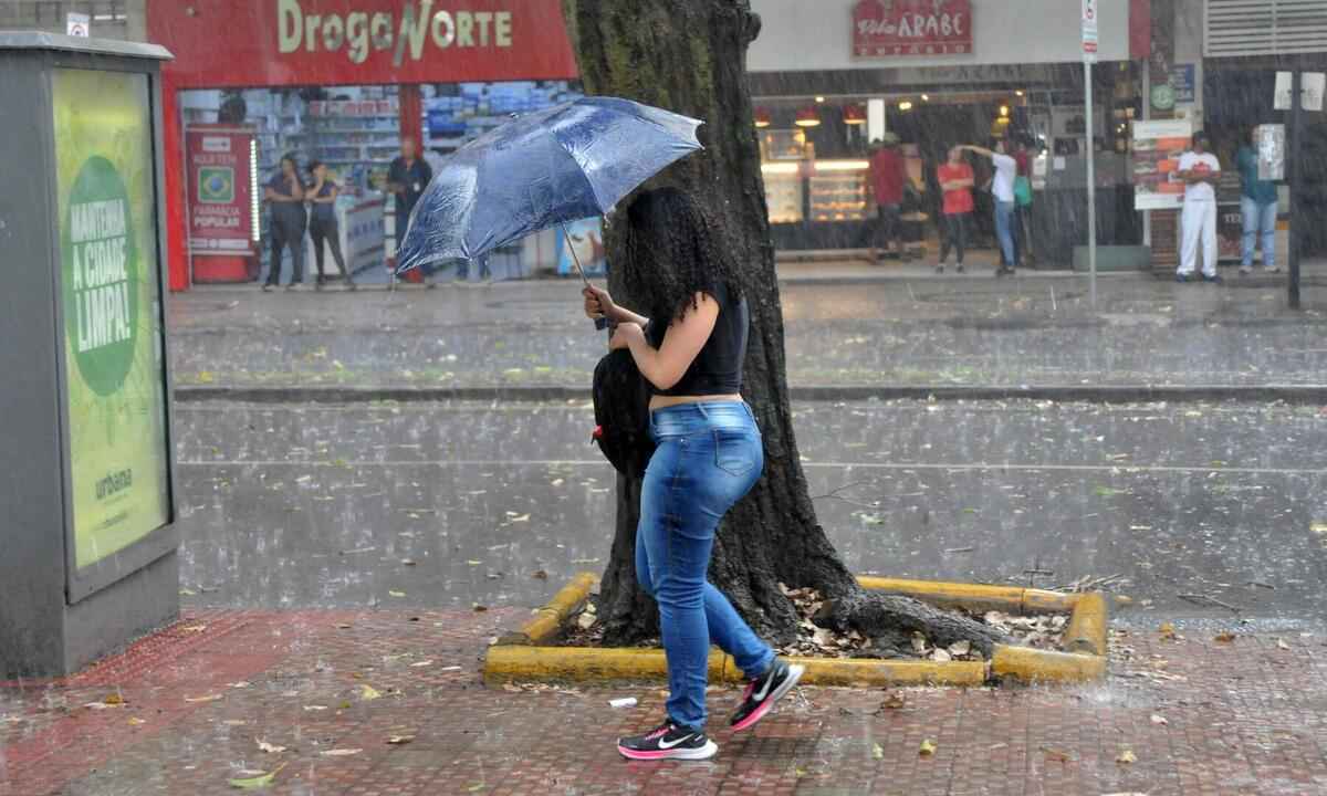 Minas tem 195 cidades em alerta para tempestades - Gladyston Rodrigues/EM/D.A Press