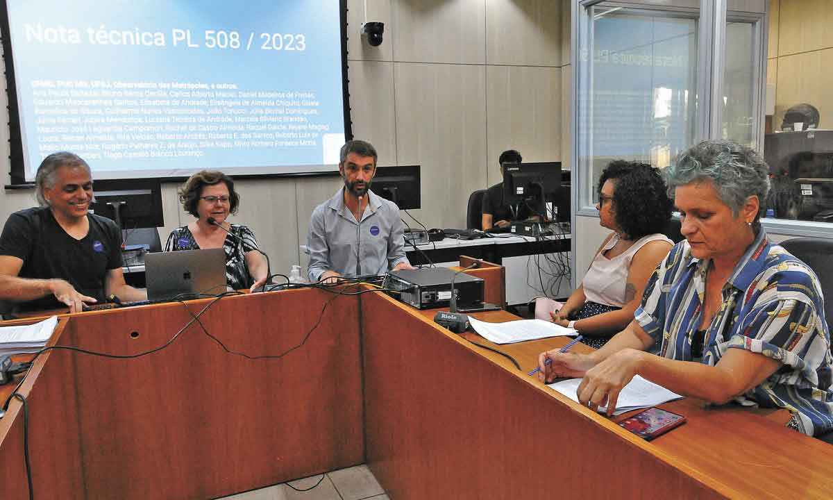 Urbanistas e arquitetos reprovam alterações previstas em projeto da PBH - Gladyston Rodrigues/EM/D.A PRESS
