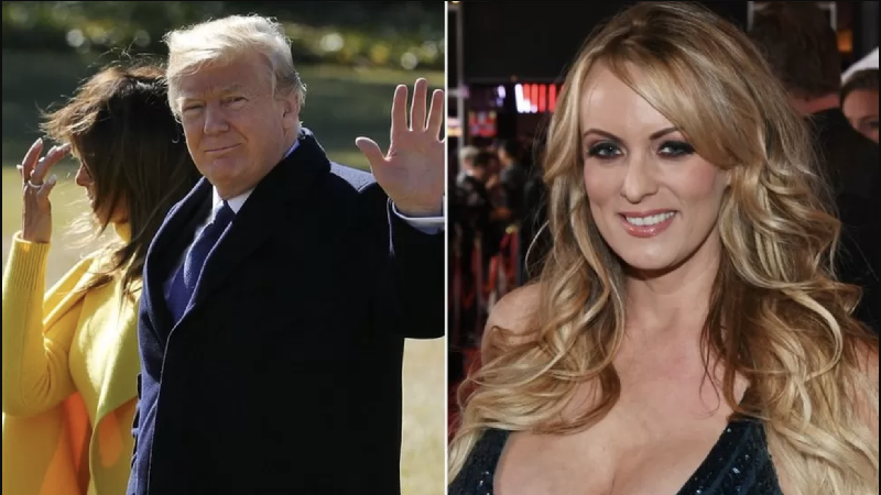 O ex-presidente e a estrela pornô: por que a história Trump-Daniels importa - Getty Images