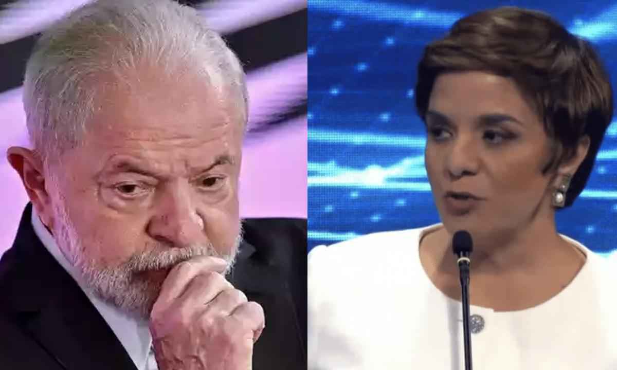 Vera Magalhães sobre Lula: 'se iguala ao pior do bolsonarismo' - Reprodução/AFP/TV Band