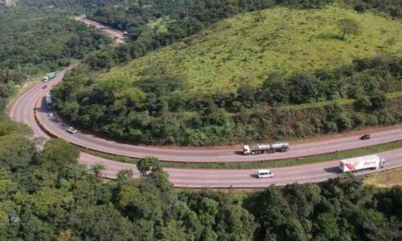 BR-381: ponto mais letal em Minas não fica no trecho mais temido. Entenda - Mateus Parreiras/EM/D.a press